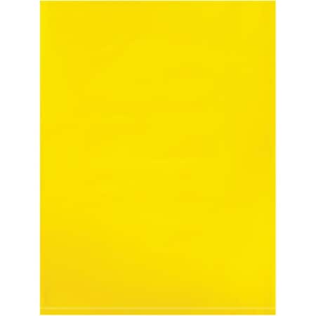 Officespace 9 x 12 in. - 2 Mil Yellow Flat Poly Bags, 1000PK OF2537035